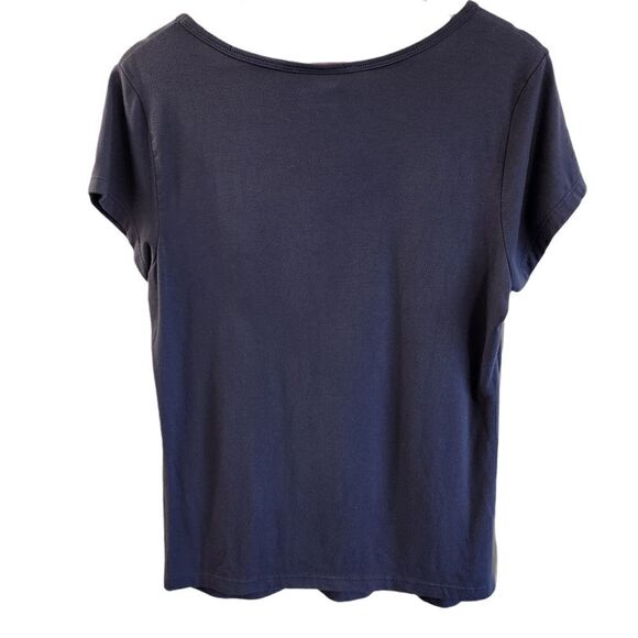 Harley Davidson Blue Rhinestone T-Shirt Size Large - Picture 2 of 4